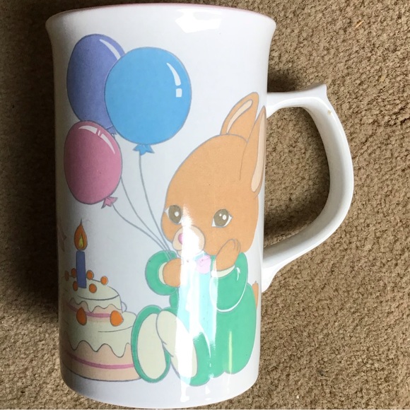 Mikasa - Birthday Bunny  Coffee Cup - Picture 3 of 5